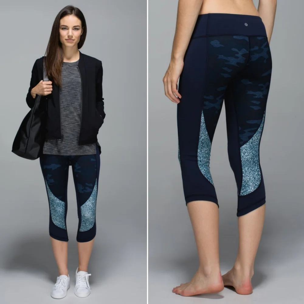 Lululemon Wunder Under Crop *Full-On Luon